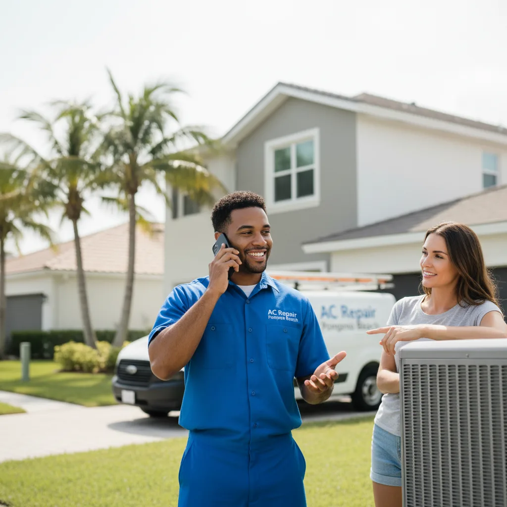 AC Repair Pompano Beach customer support in Mapleville